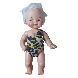 Hanna Barbera Ideal Toy Flintstones Bam Bam 12" Doll BB-12